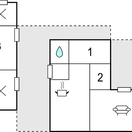 Дом отдыха Three-bedroom Holiday In Vig